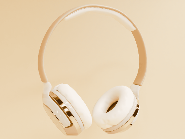 Headphones product animation demo video